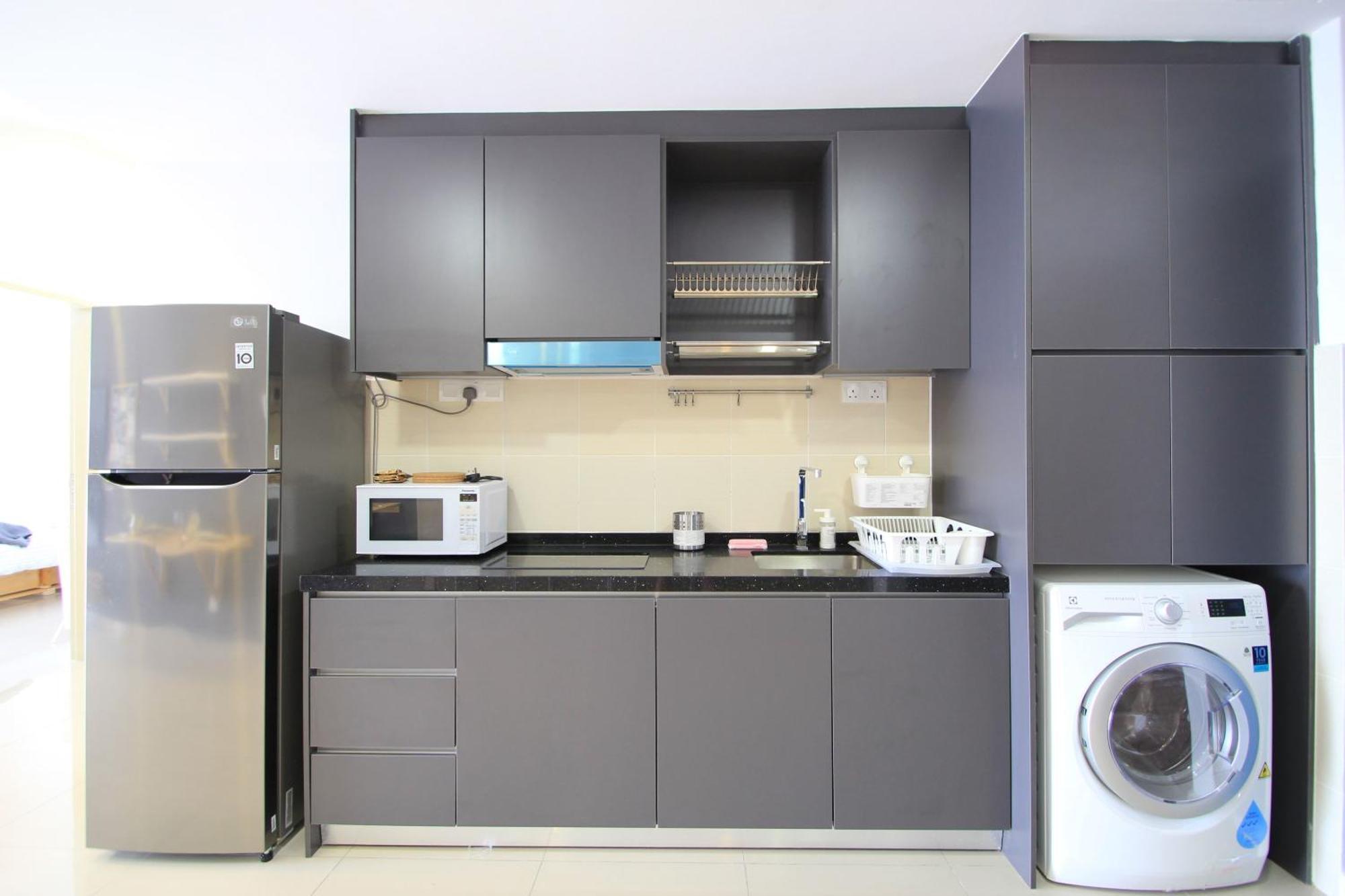 Ferienwohnung Cozy, High-Floor 2Br Apt Near Legoland Nusajaya  Exterior foto